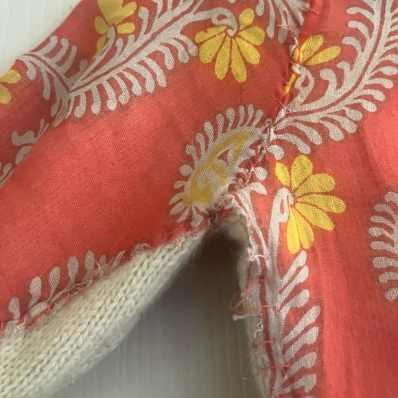 VTG Y2K Free People Gilmore Girls Lane Kim Cottagecore Retro Famous Cardigan - Picture 7 of 13